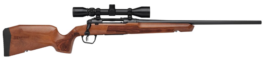 SAVAGE ARMS AXIS 2 XP HARDWOOD 223 REM 22IN 4RD BROWN BUSHNELL BANNER 3-9X40 32257 - Taurus Savings